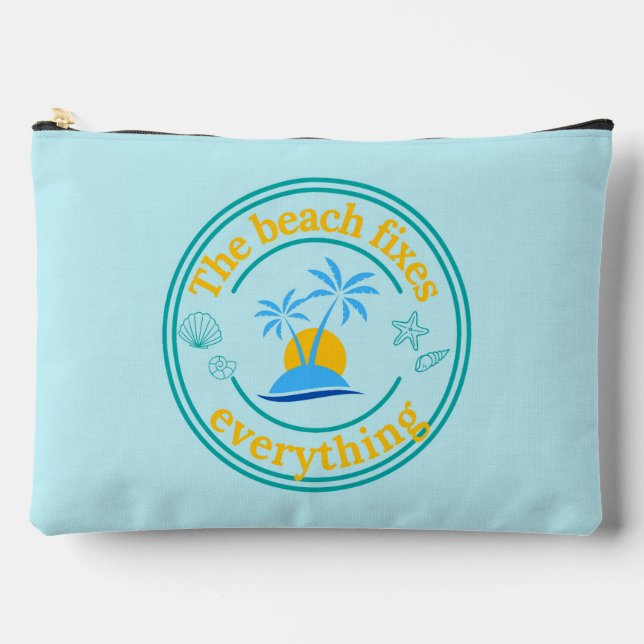 Bolsito Accesorio Grande La Playa Arregla Todo (Anverso)