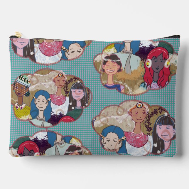 Bolsito Accesorio Grande LALATOWN Cosmetic & Toiletry Bag (Anverso)