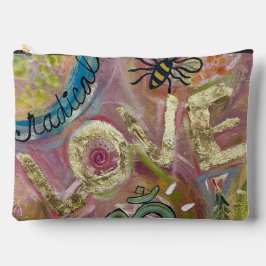 Bolsito Accesorio Grande Large pouch original art LOVE