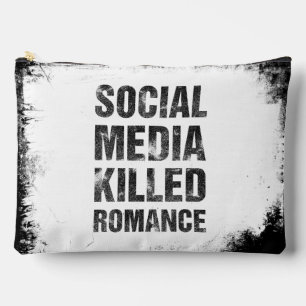 Bolsito Accesorio Grande Las redes sociales mataron el romance