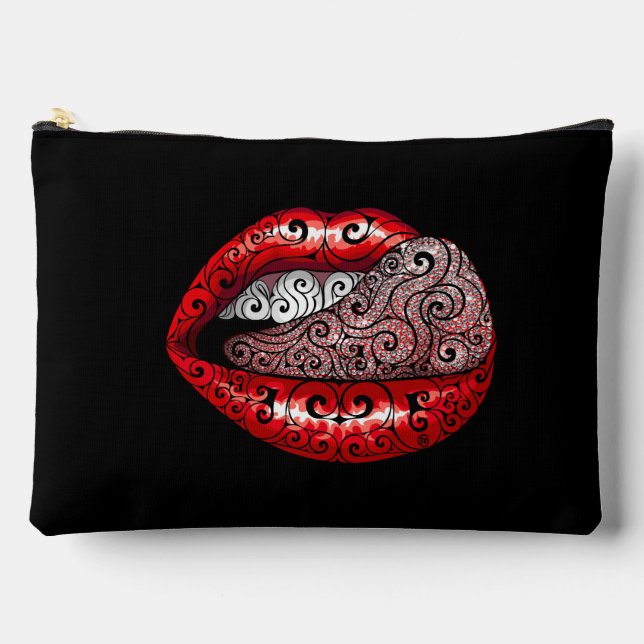 Bolsito Accesorio Grande Lengua rápida y precisa (Anverso)