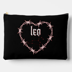 Bolsito Accesorio Grande Leo Constellation Gothic Dark Edgy Cumpleaños