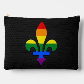 Bolsito Accesorio Grande LGBT pride fleur-de-lis 