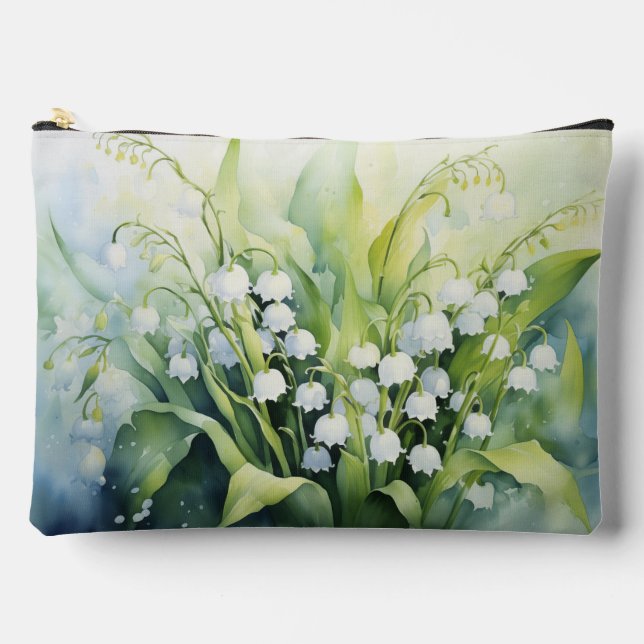 Bolsito Accesorio Grande Lilies del Valle (Anverso)