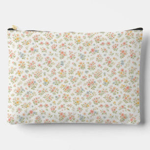 Bolsito Accesorio Grande Lindo patrón floral sin costuras pequeño y delicad