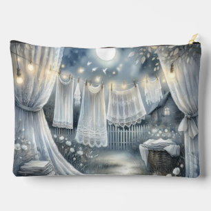 Bolsito Accesorio Grande Línea de lavandería de Cottagecore iluminada por l