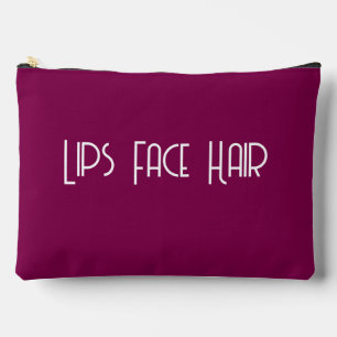 Bolsito Accesorio Grande Lips Face Hair