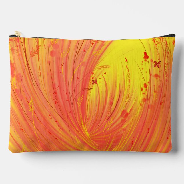 Bolsito Accesorio Grande Llama - Jardín encantado (Anverso)