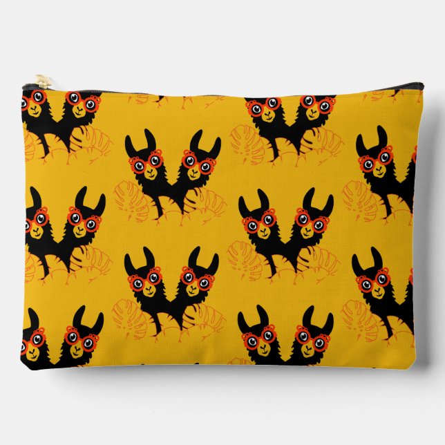 Bolsito Accesorio Grande Llama Sisters (Anverso)