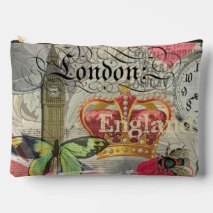Bolsito Accesorio Grande Londres Inglaterra Arte Vintage de Viajes Europa