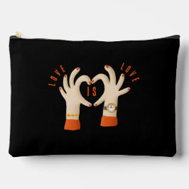 Bolsito accesorio grande LOVE IS LOVE