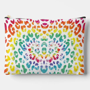 Bolsito Accesorio Grande Lugares de leopardo del arcoiris