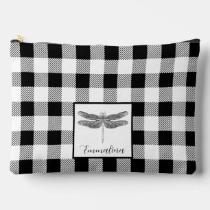 Bolsito Accesorio Grande Magnífica flauta de gingham