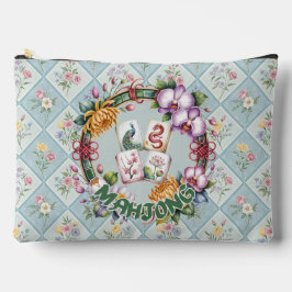 Bolsito Accesorio Grande Mahjong Floral 