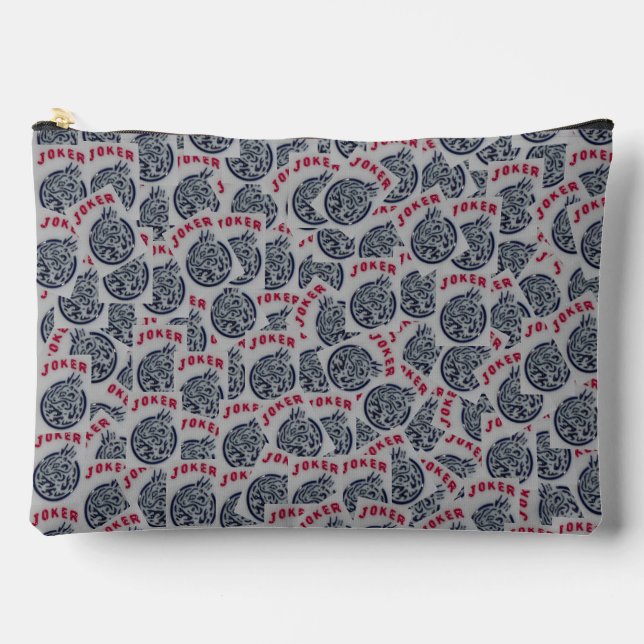 Bolsito Accesorio Grande Mahjong Joker Tile Accessory Pouch (Anverso)