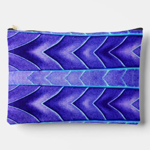 Bolsito Accesorio Grande Makeup Pouch, un diseño de diseño de color azul mu