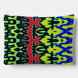 Bolsito Accesorio Grande Makeup Pouch, un diseño multicolor y moderno