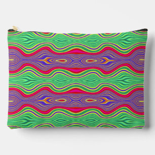 Bolsito Accesorio Grande Makeup Pouch, un diseño multicolor y moderno