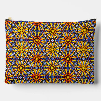 Bolsito Accesorio Grande Mandala de sol celeste