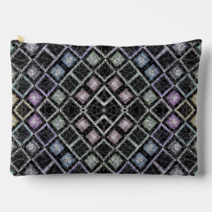 Bolsito Accesorio Grande Mandalá Mosaico Resplandor Pastel con Celosía de P