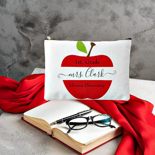 Bolsito Accesorio Grande manzana de maestro personalizada