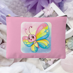 Bolsito Accesorio Grande Mariposa arcoiris