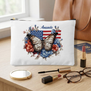 Bolsito Accesorio Grande Mariposa grande patriótica del 4 de julio