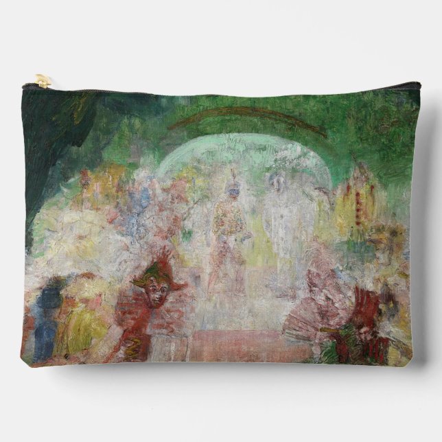 Bolsito Accesorio Grande Mascarada de James Ensor (1889) (Anverso)