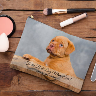 Bolsito Accesorio Grande Mejor Mamá Perro Personalizado Foto y texto