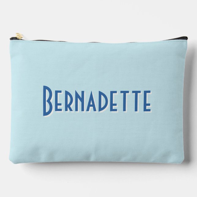 Bolsito Accesorio Grande Moda Stripe Bachelorette (Anverso)