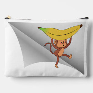 Bolsito Accesorio Grande mono con banana bajo el parche