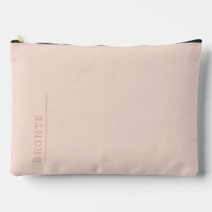 Bolsito Accesorio Grande Monograma Color Flow Coral Melocotón 