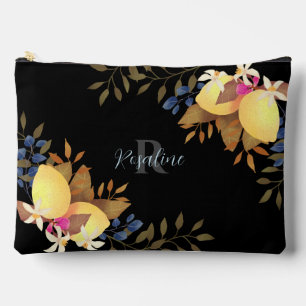 Bolsito Accesorio Grande Monograma negro de Moda limón