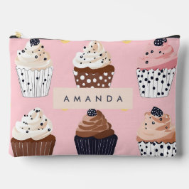 Bolsito Accesorio Grande Monograma pastel dulce personalizado