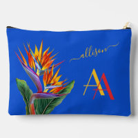 Monograma Personalizado de nombre floral vibrante