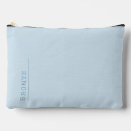 Bolsito Accesorio Grande Monograma personalizado, Ice Blue de moda