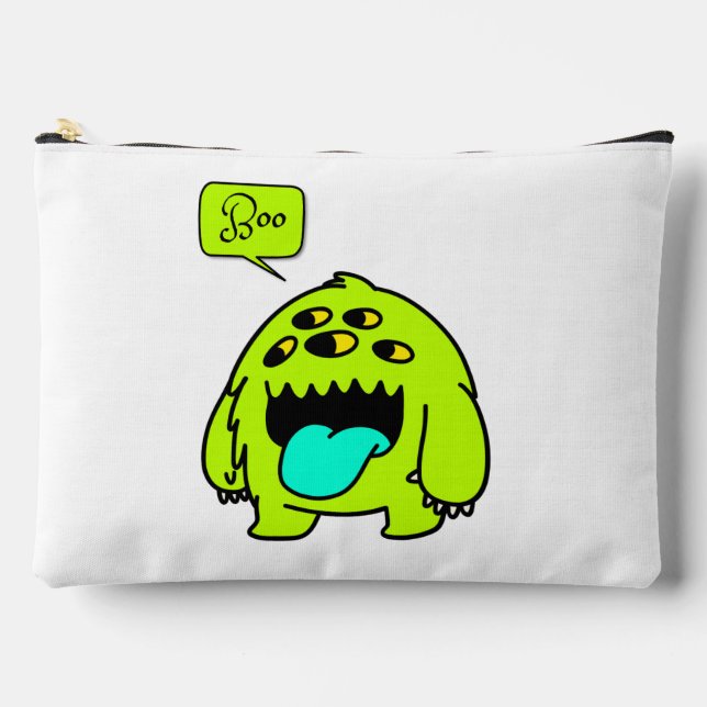 Bolsito Accesorio Grande monstruo lindo (Anverso)