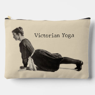 Bolsito Accesorio Grande Mujer de Yoga Victoriano Vintage en Impresión de P