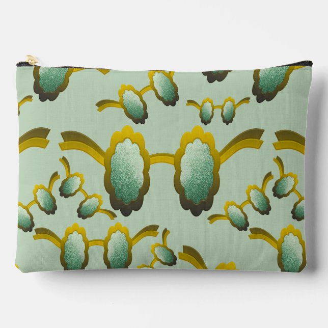 Bolsito Accesorio Grande My Polarized Glasses are Ready Pattern (Anverso)