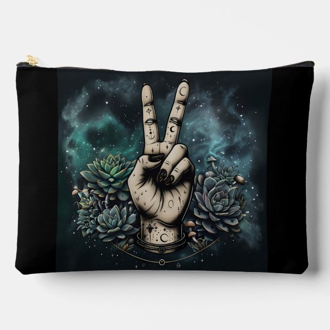 Bolsito Accesorio Grande Mystical Peace (Anverso)