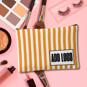 Bolsito Accesorio Grande Naranja Minimalista Moderno Y Logotipo De Negocio 