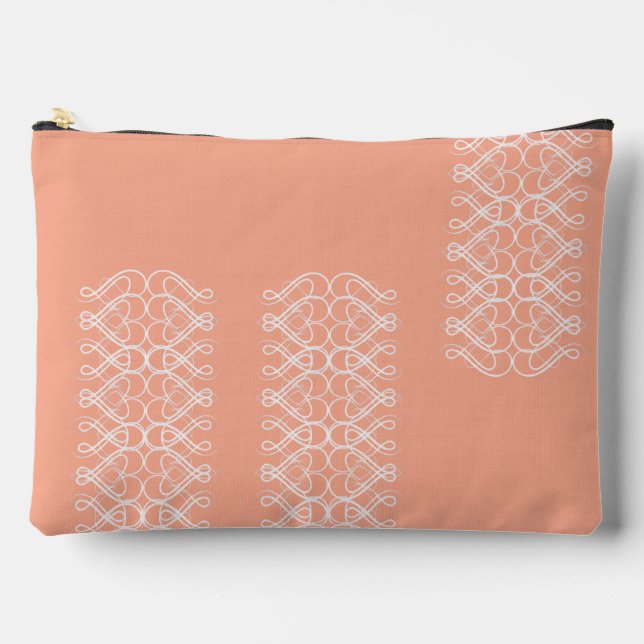 Bolsito Accesorio Grande Naranja Pálido Grande (Anverso)