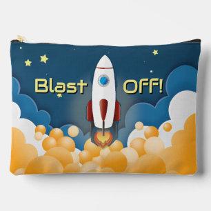 Bolsito Accesorio Grande Nave Espacial Personalizada con Nombre