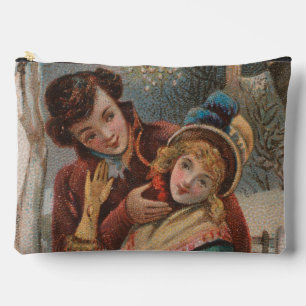 Bolsito Accesorio Grande Navidad, Inglaterra-Anuncio de época victoriana vi