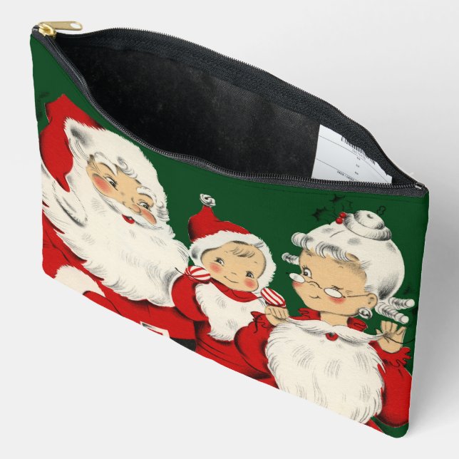 Bolsito Accesorio Grande Navidades de la familia Santa (Abierto)