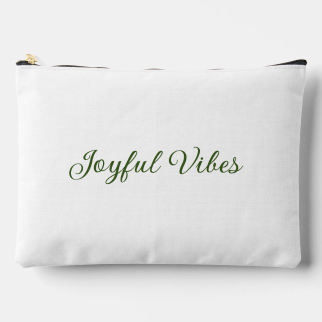 Bolsito Accesorio Grande Navidades de vibraciones alegres de vacaciones ver (Anverso)