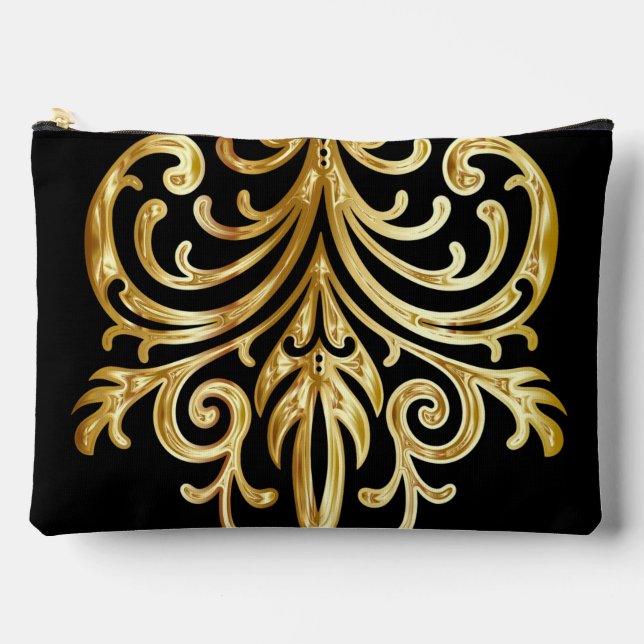 Bolsito Accesorio Grande Negro, Navidades, Autoridad de Regalos®Grande (Anverso)