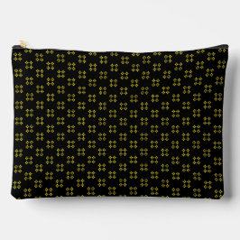 Bolsito Accesorio Grande Negro y Amarillo Grande