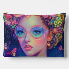 Bolsito Accesorio Grande Neon Garden Goddess
