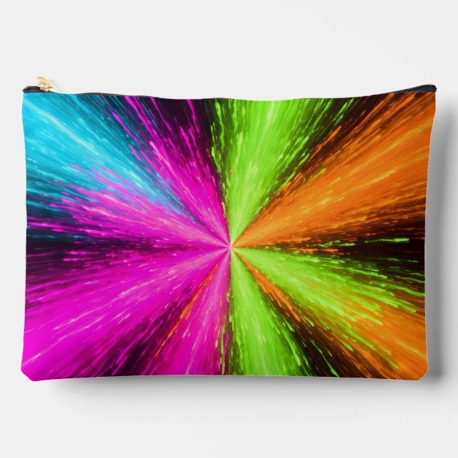 Bolsito Accesorio Grande Neon Radial Burst Explosion (Anverso)